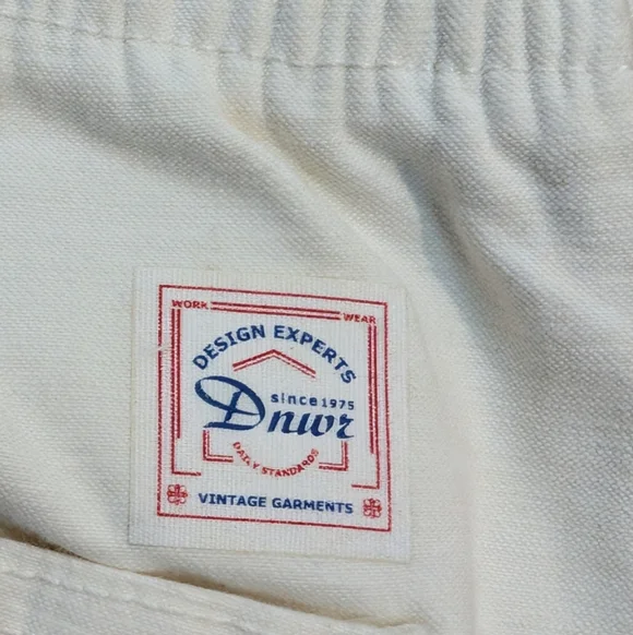 Like New! Zara X DNWR Carpenter Cargo Pants, Off White - Picture 7 of 10